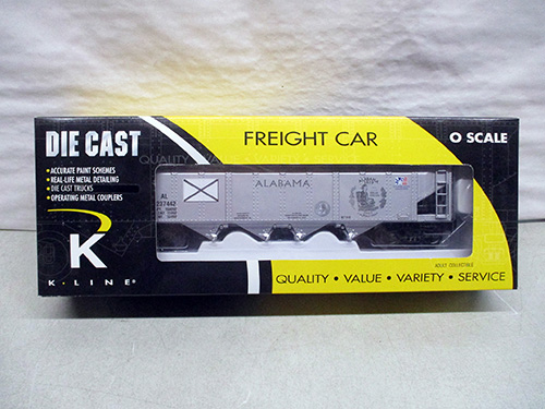 image of K-Line O Scale Die-Cast Alabama Freight Car