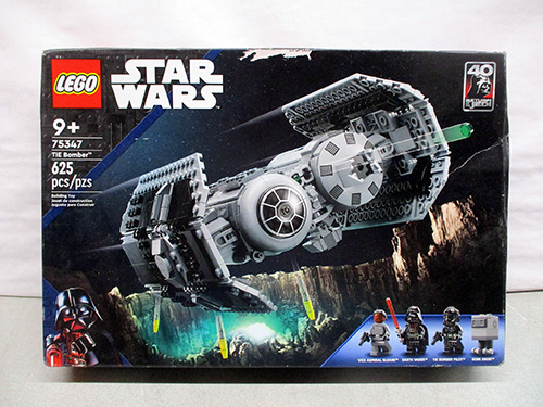 image of LEGO Star Wars TIE Bomber 75347 Set, 625 Pieces