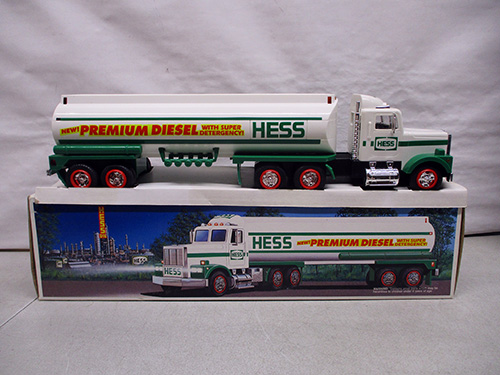 image of Hess Premium Diesel Toy Tanker Truck with Box