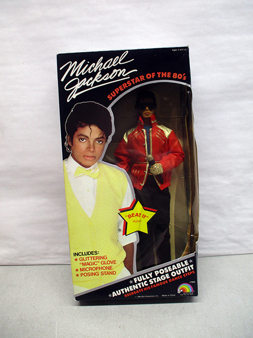 image of Michael Jackson Superstar of the 80s Doll