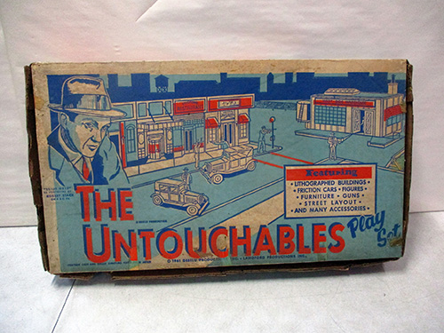image of The Untouchables Play Set in Original Box