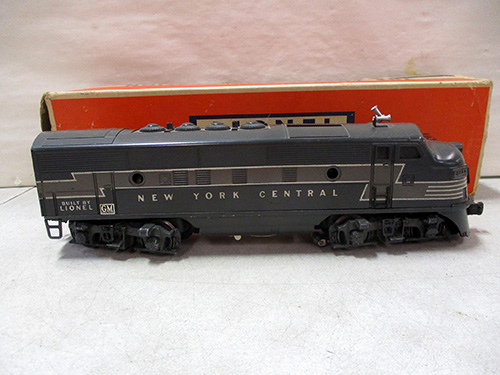 image of New York Central Locomotive Model with Original Box