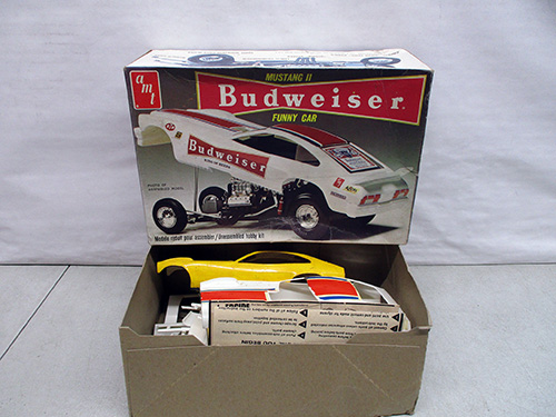 image of Budweiser Mustang II Funny Car Model Kit
