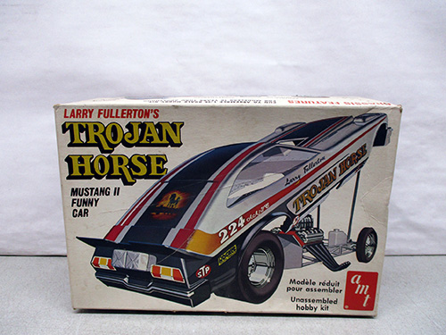 image of AMT Larry Fullerton's Trojan Horse Mustang II Model Kit