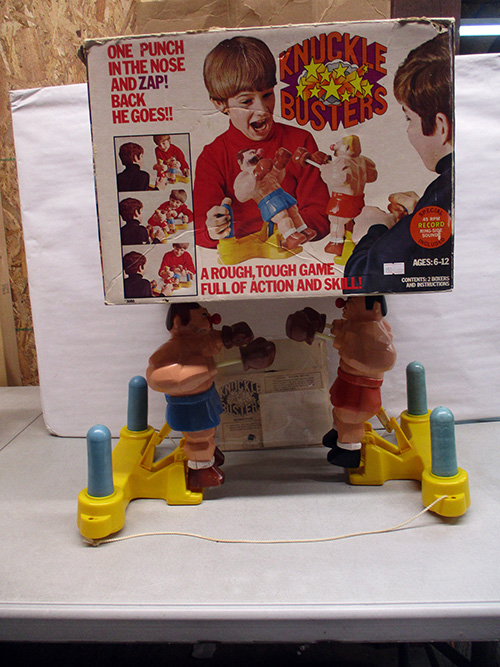 image of Knuckle Busters Game with Box