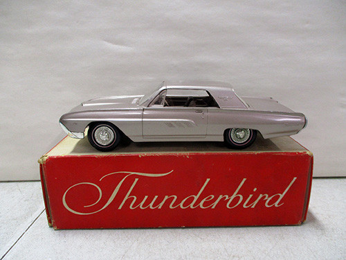 image of 1960s Ford Thunderbird promo with Box