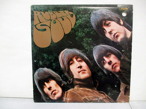 image of The Beatles Rubber Soul Vinyl Record