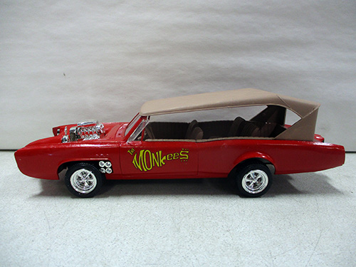 image of The Monkees Monkeemobile Plastic Model Car