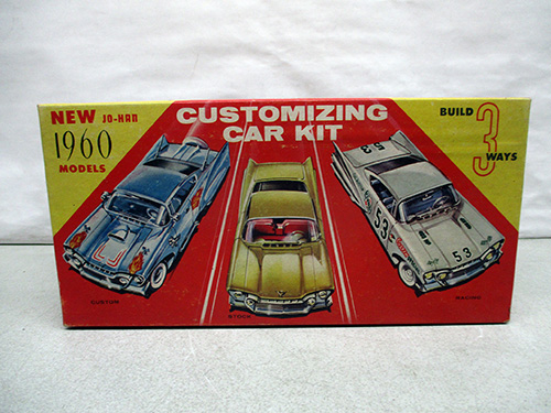 image of 1960 Customizing Car Kit Model Set