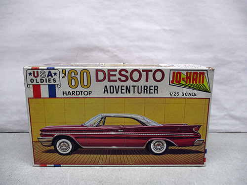 image of Jo-Han 1960 DeSoto Adventurer 1/25 Scale Model Kit