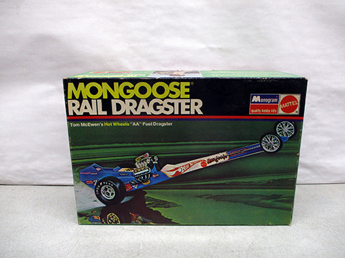 image of Mattel Mongoose Rail Dragster Model Kit by Monogram