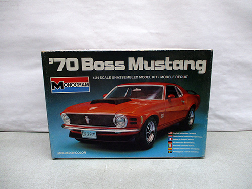 image of Monogram 1/24 Scale '70 Boss Mustang Model Kit