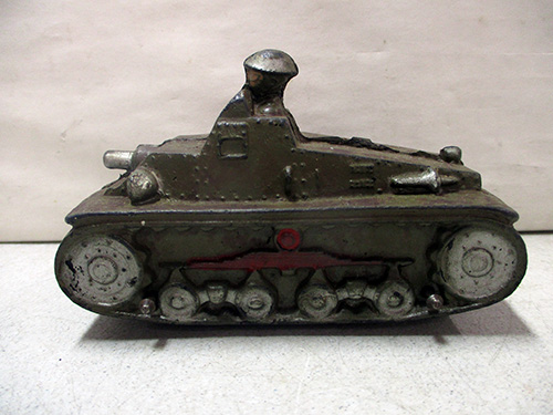 image of Barclay Tank Toy with Movable Parts