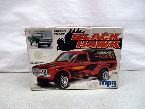 image of MPC Black Hawk Datsun Pickup Model Kit
