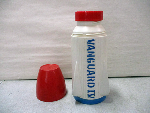 image of Vanguard IV Plastic Thermos with Red Lid