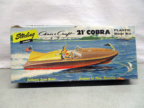 image of Sterling Models Chris-Craft 21' Cobra Boat Kit