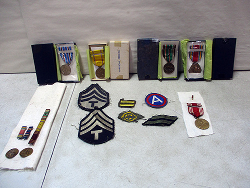 image of Military Medals, Ribbons, and Insignias