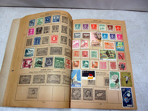 image of Assorted International Stamp Album Collection