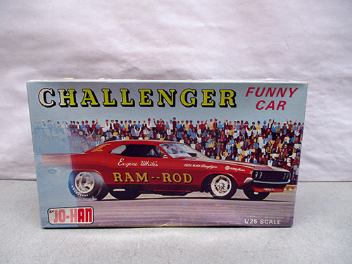image of Jo-Han Challenger Funny Car 1/25 Scale Model Kit