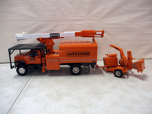 image of DG Productions Asplundh Utility Truck with Chipper