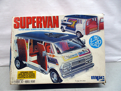image of MPC 1/20 Scale Supervan Model Kit