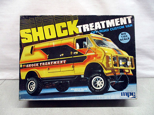 image of MPC Shock Treatment Off-Road Custom Van Model Kit