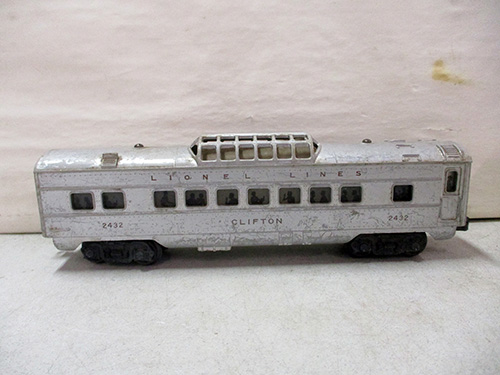image of Lionel Lines 2432 Clifton Observation Car