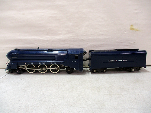image of American Flyer The Blue Royal Model Train with Tender