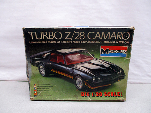 image of Monogram Turbo Z/28 Camaro 1/20 Scale Model Kit