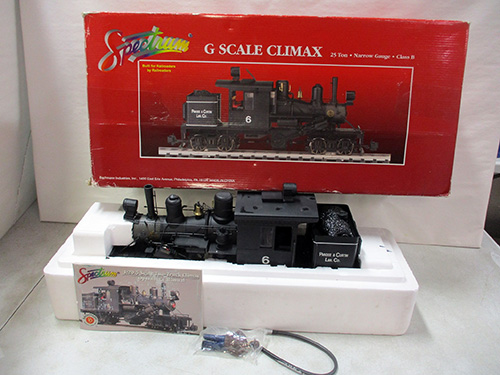 image of Bachmann G Scale Climax Locomotive Set