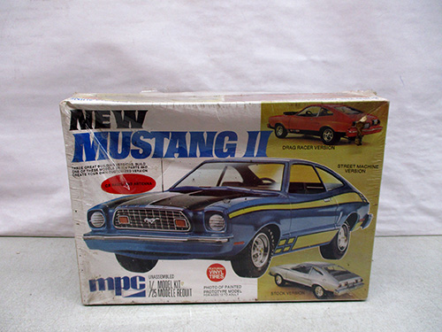 image of MPC Mustang II Model Kit in Original Packaging
