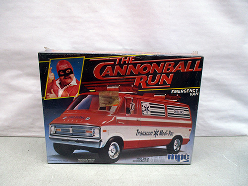 image of The Cannonball Run Emergency Van Model Kit by MPC