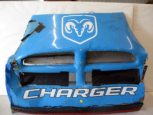 image of Richard Petty signed Dodge Charger NASCAR Front Clip