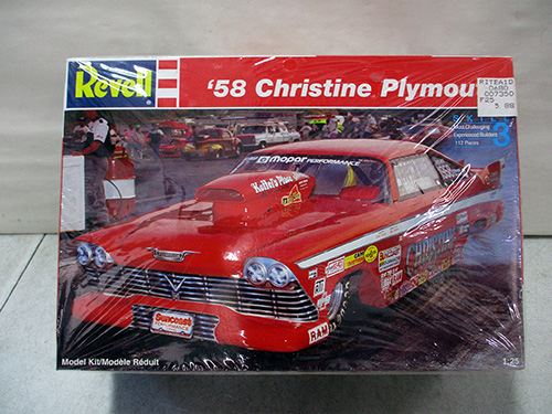 image of Revell 1958 Christine Plymouth Model Kit