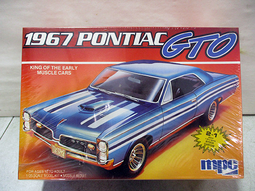 image of 1967 Pontiac GTO Plastic Model Kit by MPC