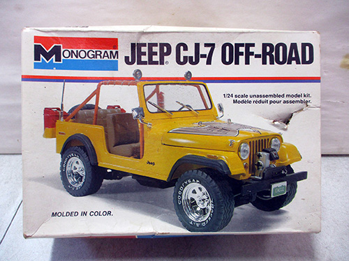 image of Monogram Jeep CJ-7 Off-Road Model Kit
