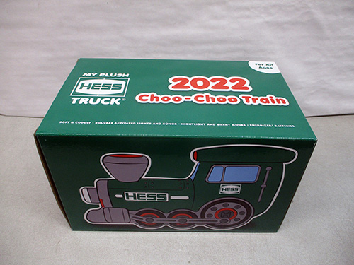 image of Hess 2022 My Plush Choo-Choo Train Boxed