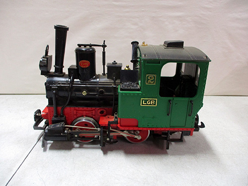 image of LGB G-Scale Steam Locomotive Green and Black