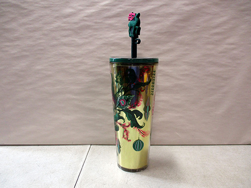 image of Starbucks Wicked Plastic Tumbler with Lid and Straw