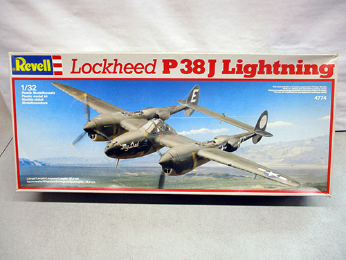 image of Revell Lockheed P-38J Lightning Model Kit