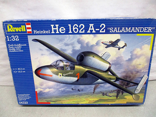 image of Revell 1:32 Scale Heinkel He 162 A-2 Model Kit