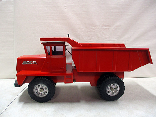 image of Buddy L Mack Red Dump Truck Toy