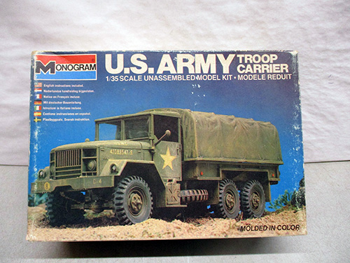image of Monogram 1/35 Scale U.S. Army Troop Carrier Model Kit