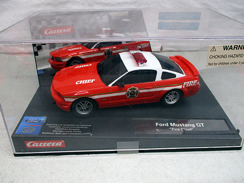 image of Carrera Ford Mustang GT Fire Chief Slot Car
