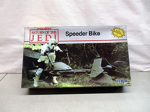 image of Star Wars Return of the Jedi Speeder Bike Model Kit