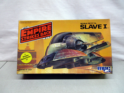image of MPC Star Wars Slave I Model Kit in Original Box