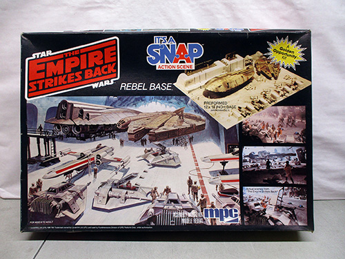 image of Star Wars Empire Strikes Back Rebel Base Model Kit