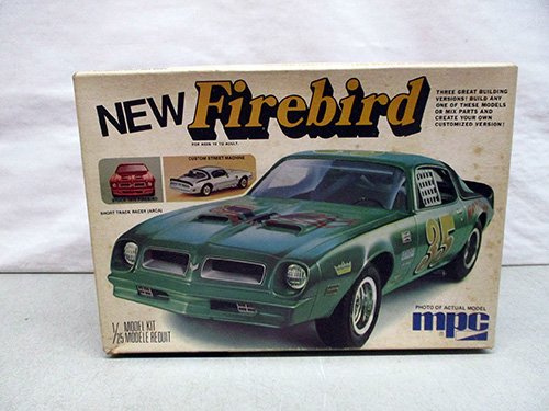 image of MPC New Firebird Model Kit in Original Box