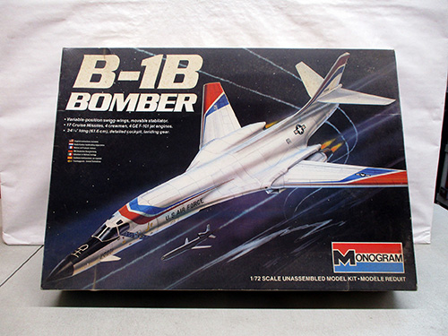 image of Monogram 1/72 Scale B-1B Bomber Model Kit