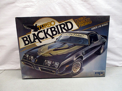 image of MPC Turbo Blackbird 1/16 Scale Model Kit